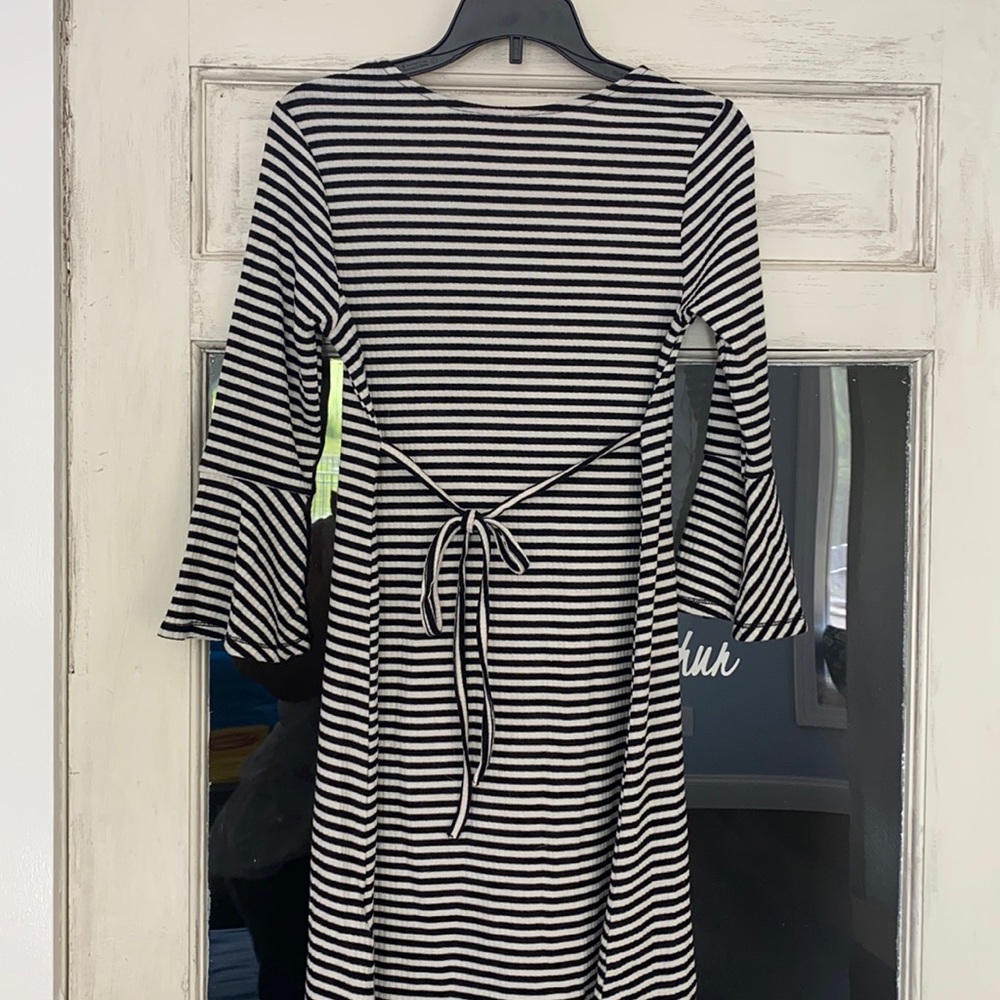 Girls striped dress justice 10